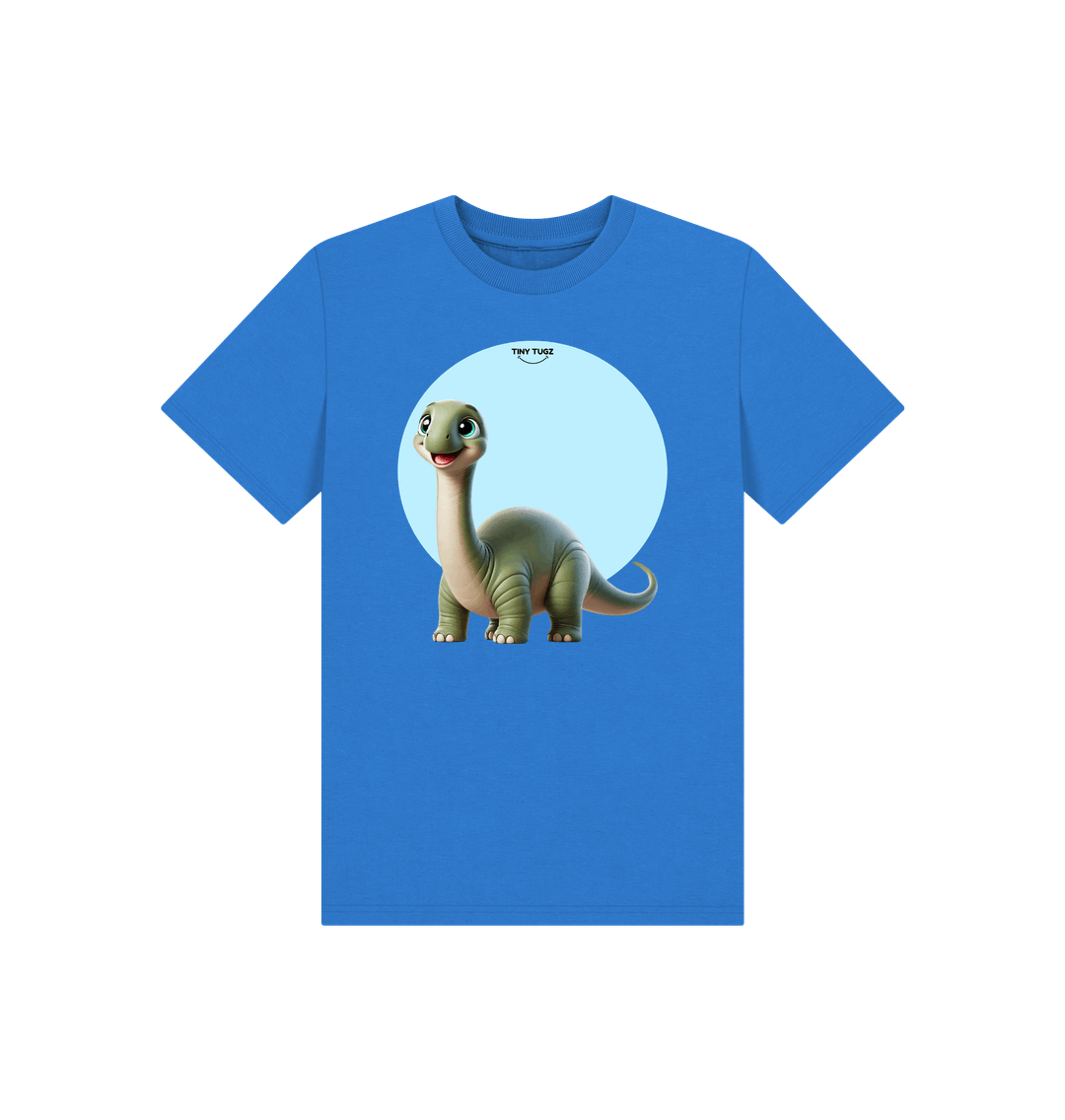 Bright Blue Printed Kids T-Shirt