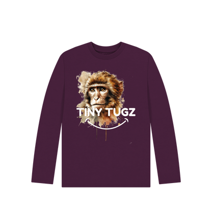 Purple Printed Kids T-Shirt