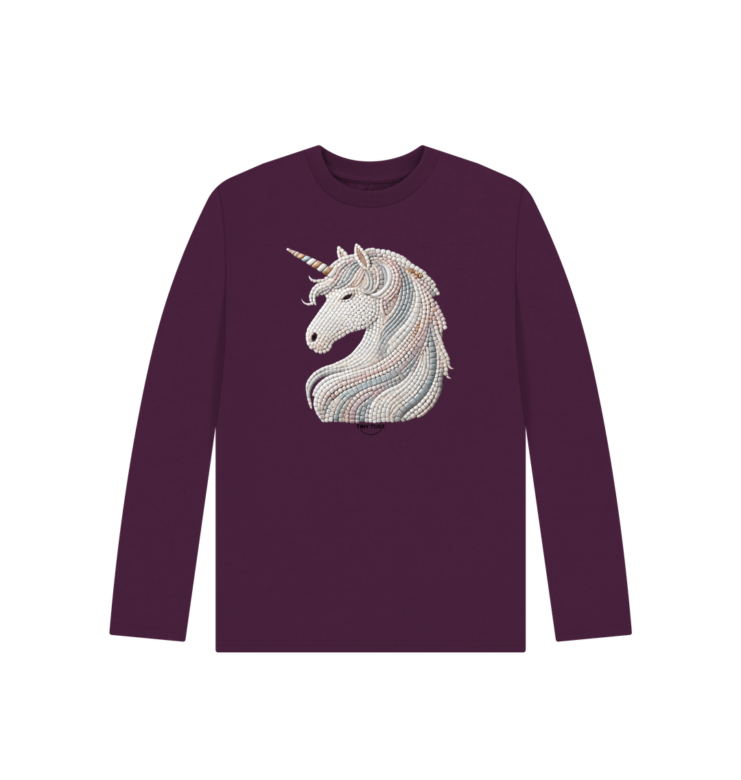 Purple Printed Kids T-Shirt