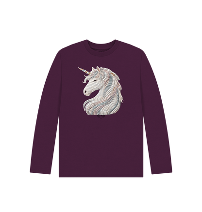 Purple Printed Kids T-Shirt