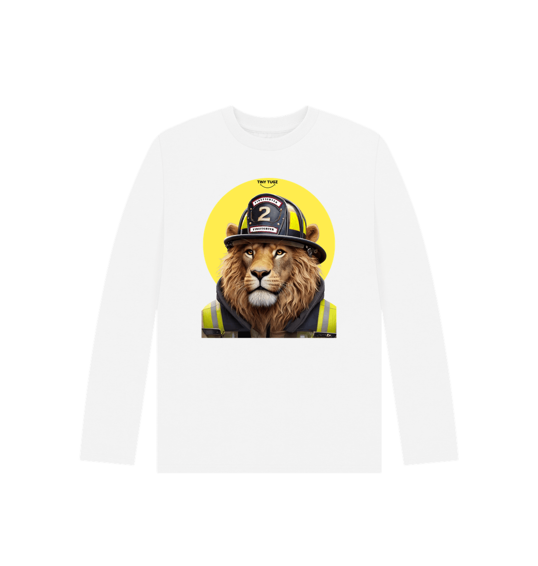 White Printed Kids T-Shirt