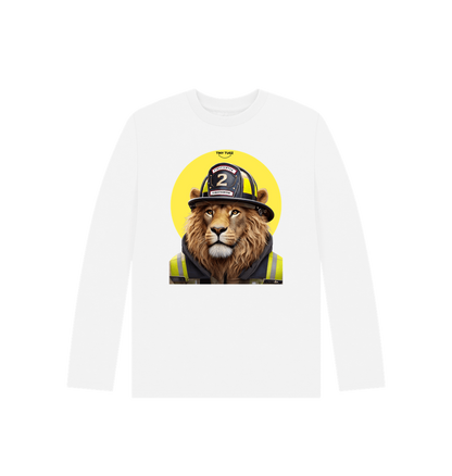 White Printed Kids T-Shirt