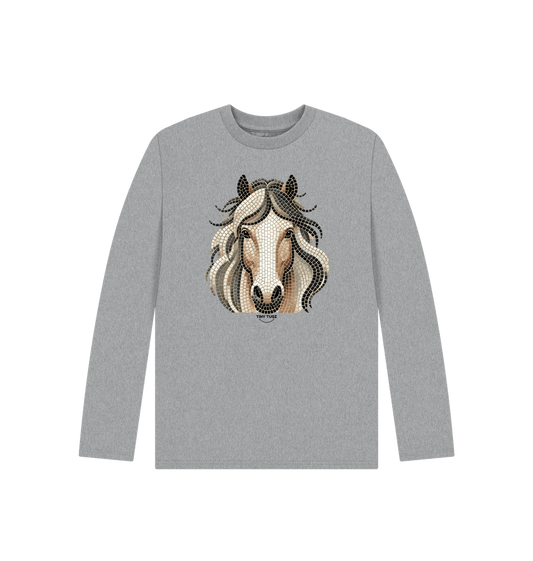Athletic Grey Printed Kids T-Shirt
