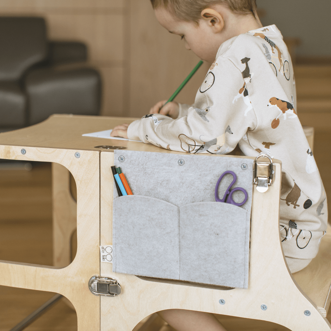 Felt Pencil Pocket - Add-On for STEP'n'SIT® Learning Tower - Tiny Tugz™