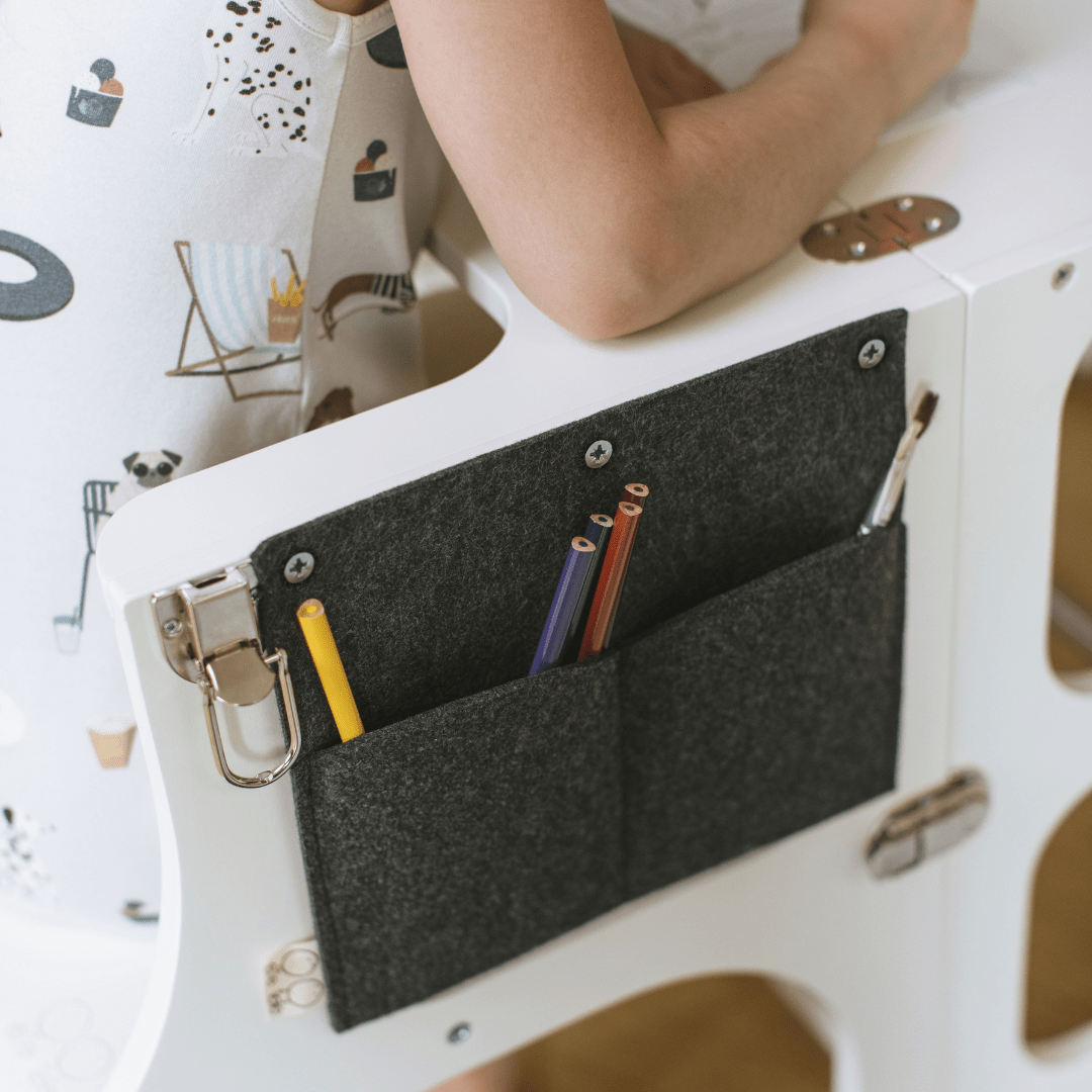 Felt Pencil Pocket - Add-On for STEP'n'SIT® Learning Tower - Tiny Tugz™