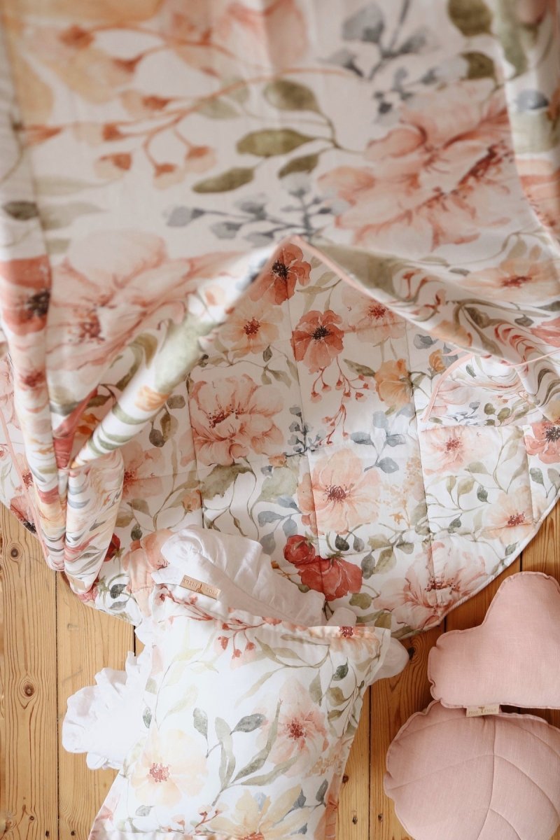 Flower Power Cotton Teepee Tent for Kids & Toddlers (3y+) - Tiny Tugz™