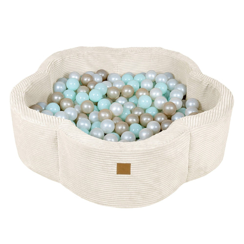 Foam Baby Ball Pit - Aesthetic Vanilla Flower
