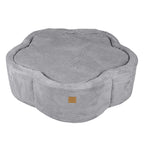 Foam Baby Ball Pit - Aesthetic Grey Flower