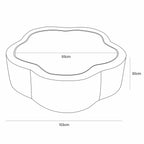 Foam Baby Ball Pit - Aesthetic Grey Flower