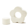 Foam Flower Shape Set, 3 Pieces - Bearly Fabric (Cream) - Tiny Tugz™