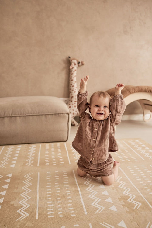 Foam Puzzle Playmat - Boho Sand