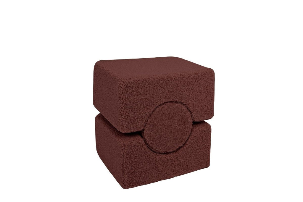 Foam Shape Set for Kids, 3 Pieces - Bearly Fabric (Brown) - Tiny Tugz™