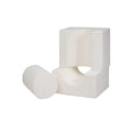 Foam Shape Set for Kids, 3 Pieces - Bouclé (White) - Tiny Tugz™