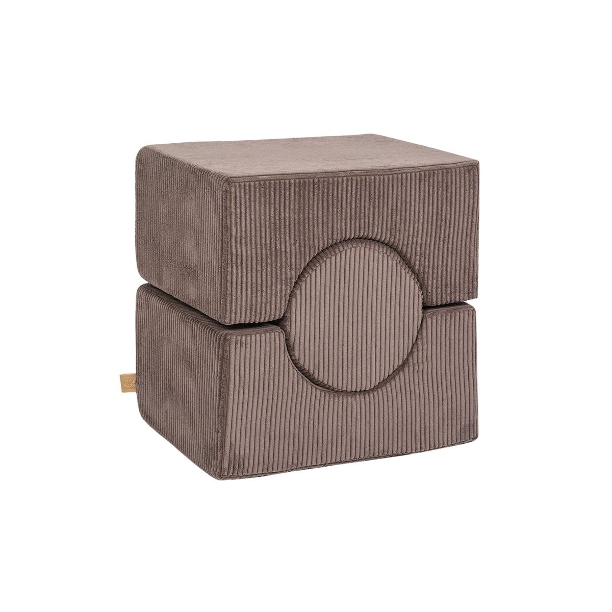 Foam Shape Set for Kids, 3 Pieces - Velvet Corduroy (Brown) - Tiny Tugz™