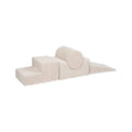 Foam Shape Set for Kids, 4 Pieces - Velvet Corduroy (Ecru) - Tiny Tugz™