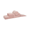 Foam Shape Set for Kids, 4 Pieces - Velvet Corduroy (Powder Pink) - Tiny Tugz™