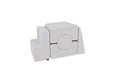 Foam Shape Set for Kids, 5 Pieces - Bearly Fabric (White) - Tiny Tugz™