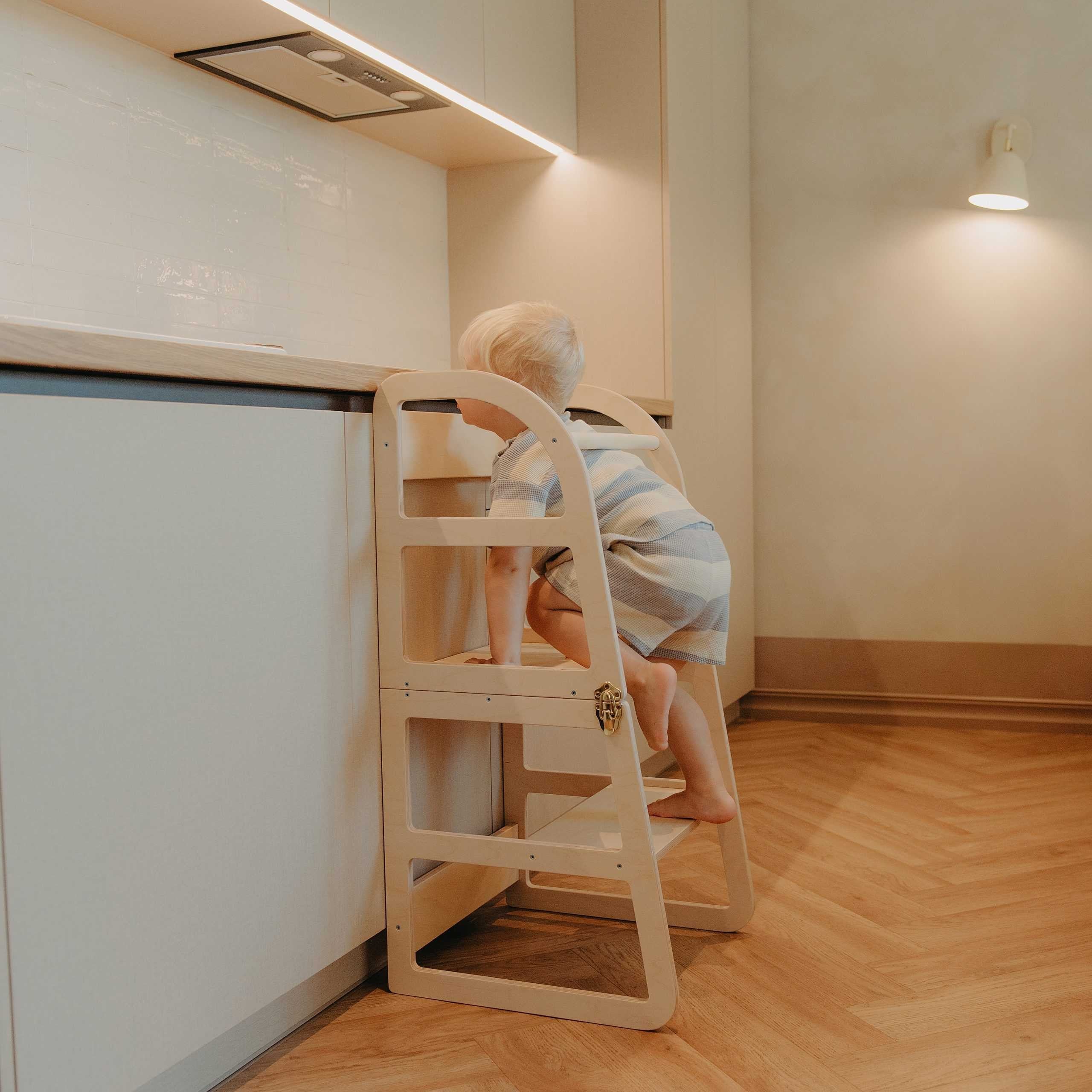 Transformable Kitchen Tower - Sleekstep, Convertible 2-in-1