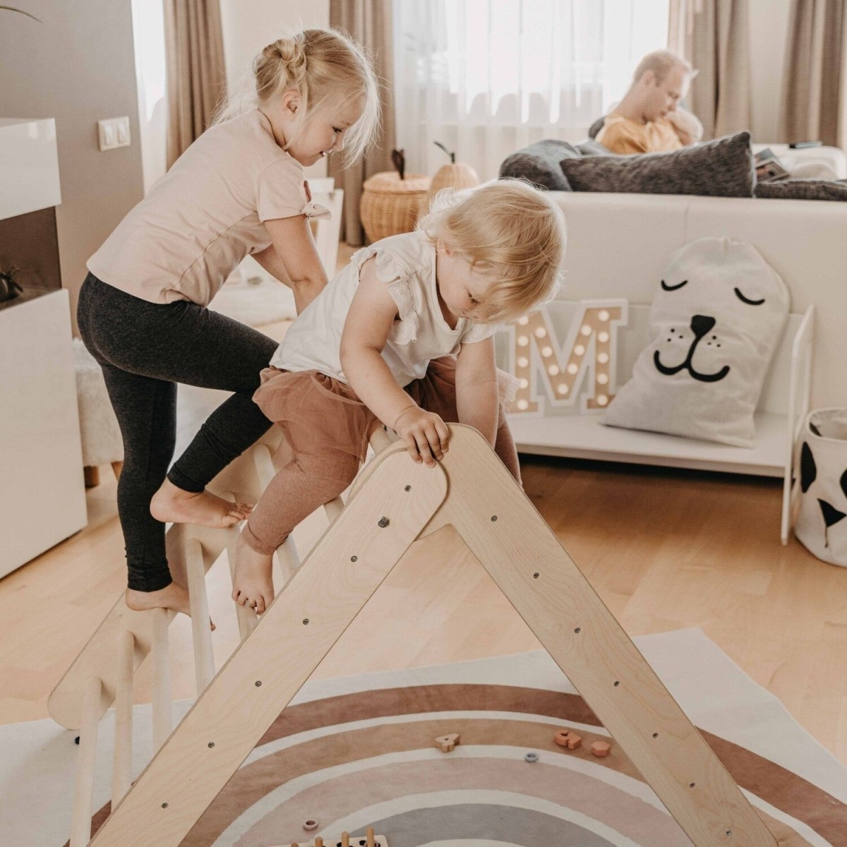 Foldable Montessori Climber (Ramp Excluded) - Tiny Tugz™