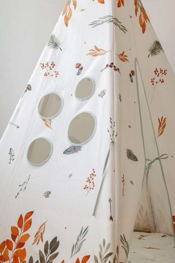 Forrest Friends Cotton Teepee Tent for Kids & Toddlers (3y+) - Tiny Tugz™