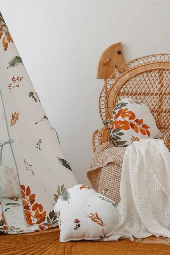 Forrest Friends Cotton Teepee Tent for Kids & Toddlers (3y+) - Tiny Tugz™