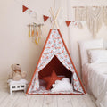 Foxes Teepee Tent – OEKO-TEX® certified cotton teepee tent, handmade in Poland