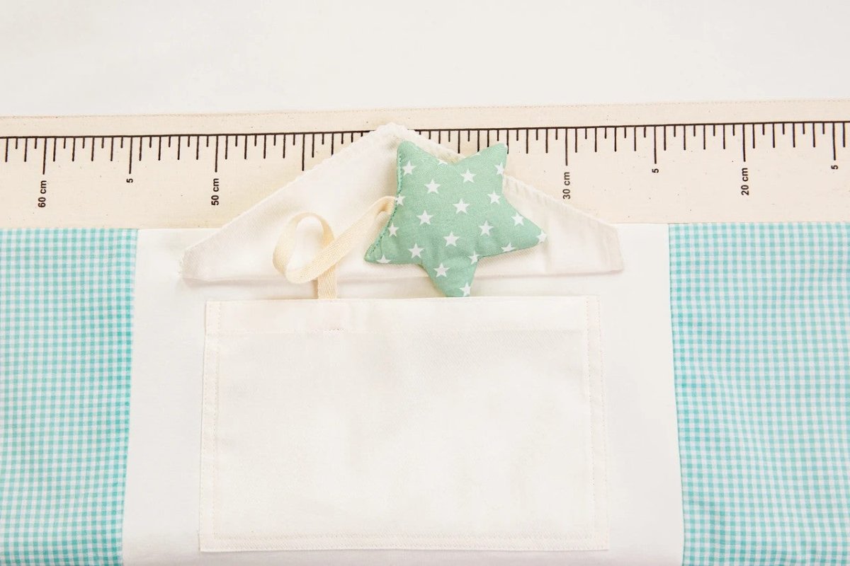 GOTS Organic Activity Mat & Arches 120×120 cm for Babies (0–18m) - Mint Green - Tiny Tugz™