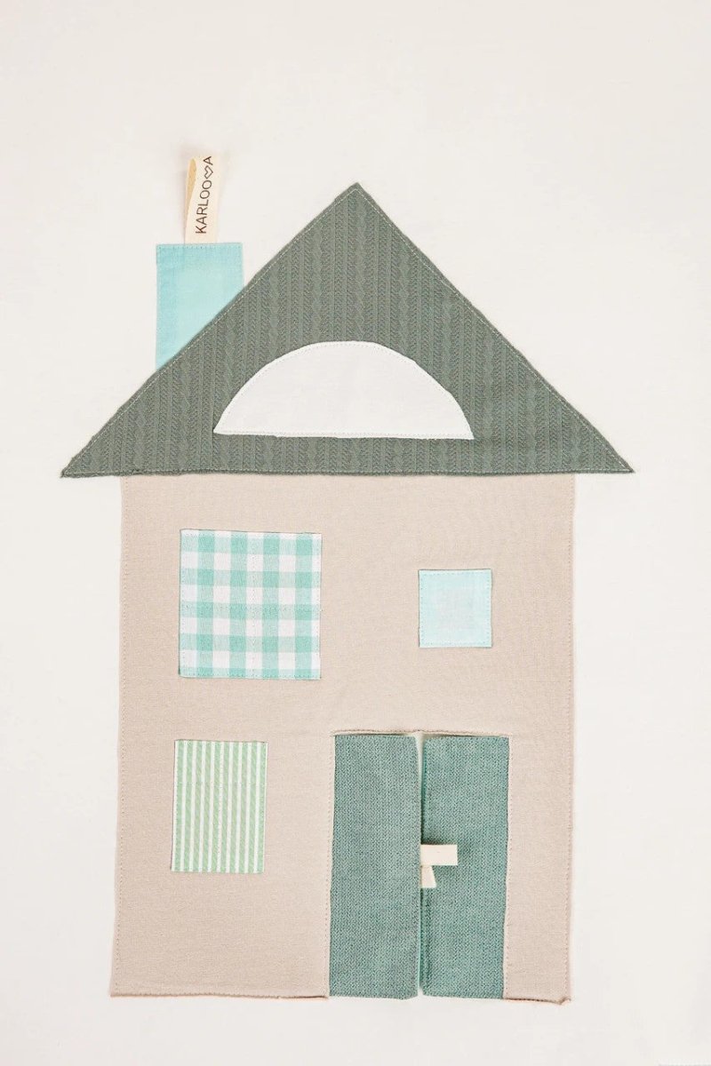 GOTS Organic Activity Mat & Arches 120×120 cm for Babies (0–18m) - Mint Green - Tiny Tugz™