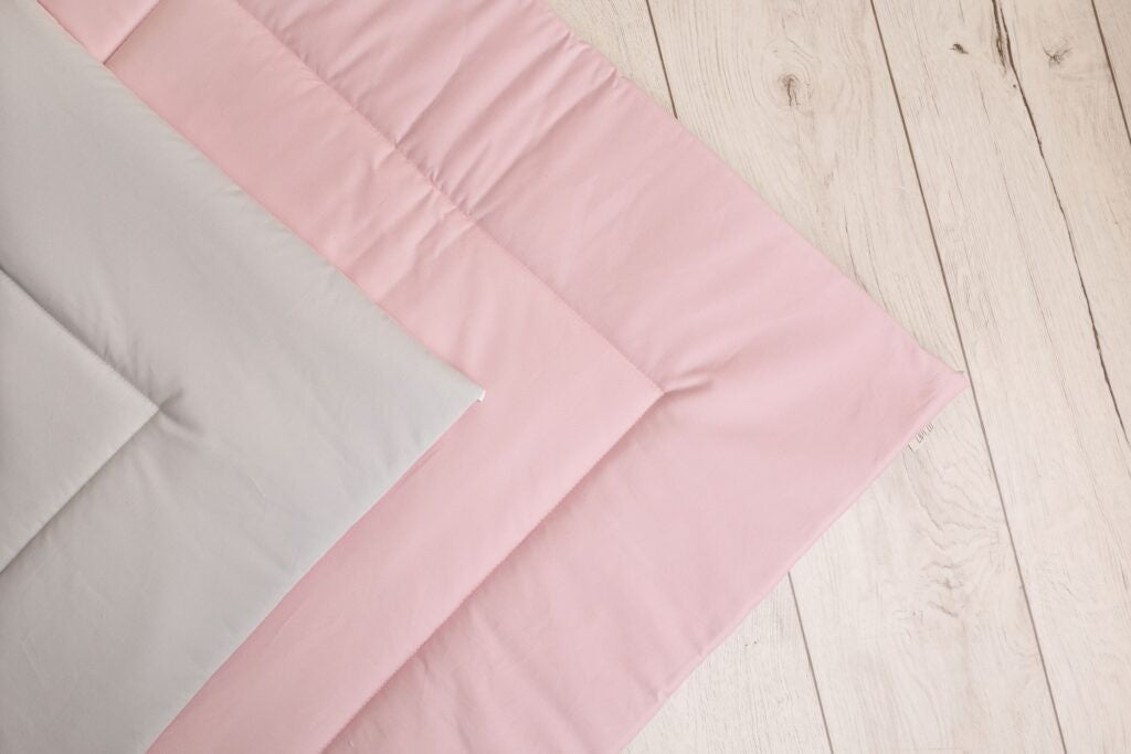 Grey-Pink Teepee Tent – OEKO-TEX® certified cotton teepee tent, handmade in Poland