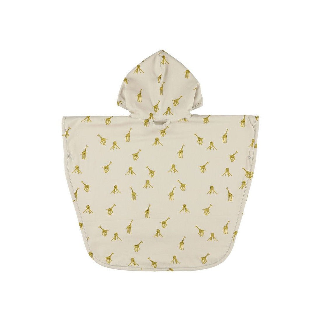 Groovy Giraffe Organic Cotton Kids Hooded Towel Poncho – Ultra-Soft, Absorbent & Sustainable - Tiny Tugz™