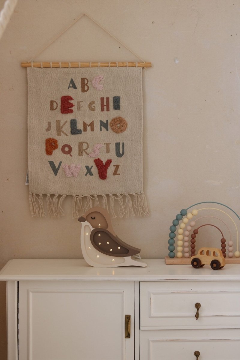 Handmade Mini Wooden Night Light (Bird) - Tiny Tugz™