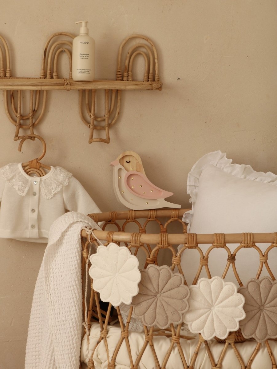 Handmade Mini Wooden Night Light (Bird) - Tiny Tugz™