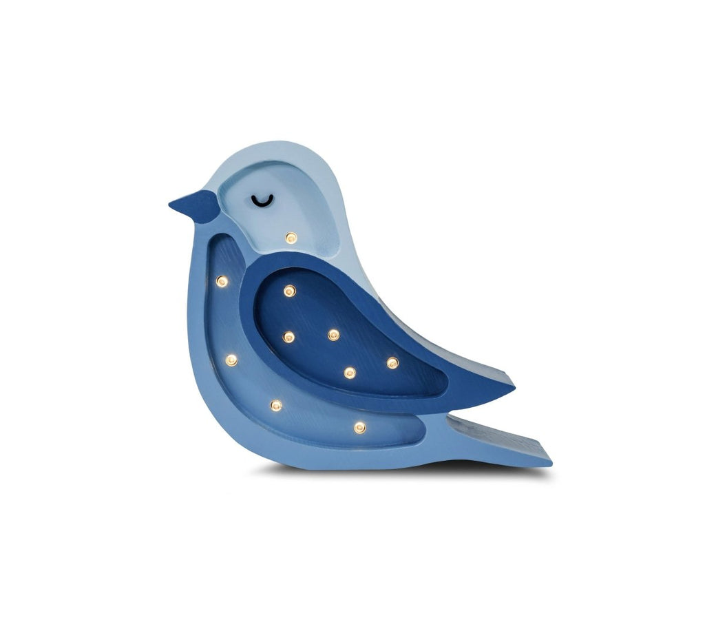 Handmade Mini Wooden Night Light (Bird) - Tiny Tugz™