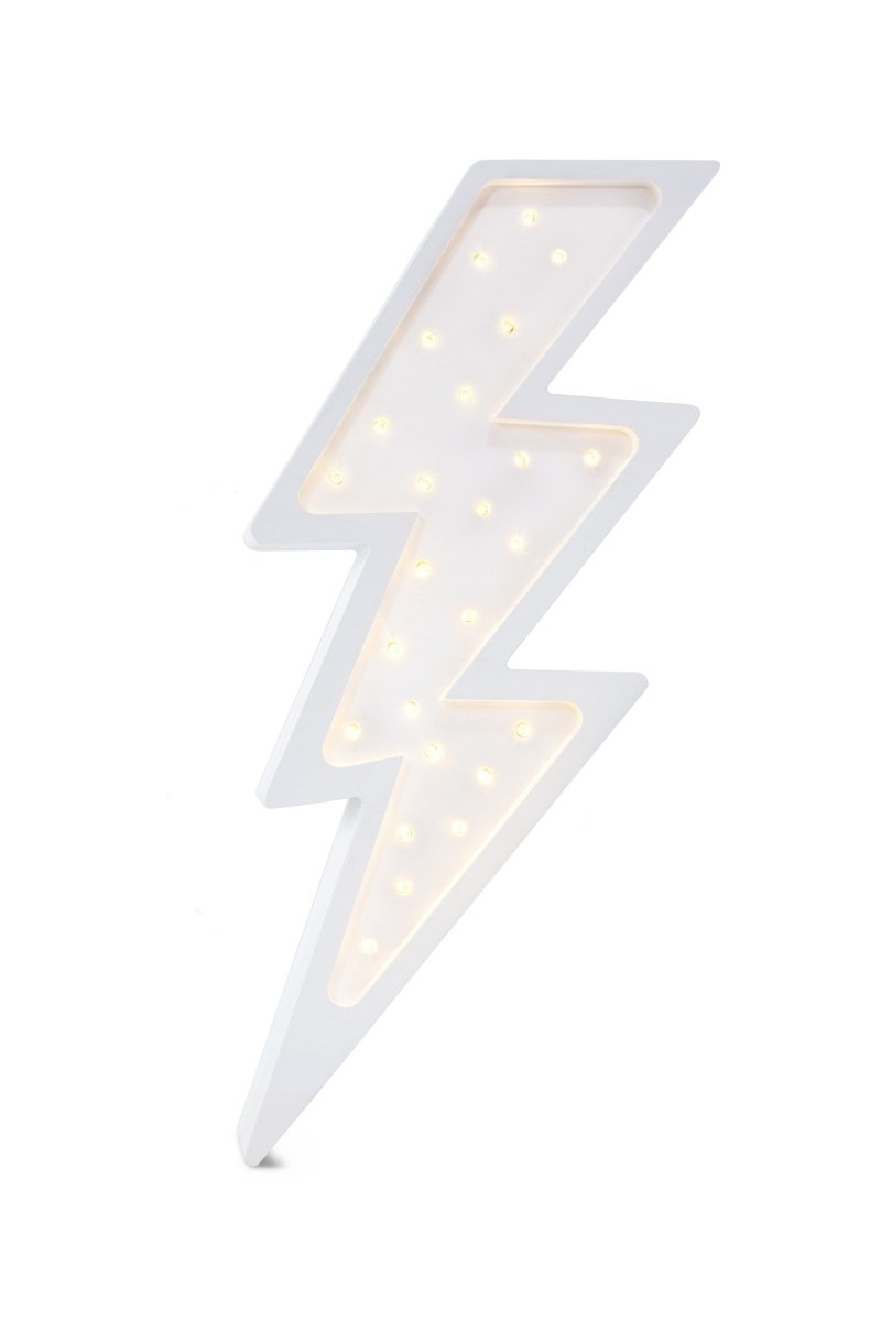 Handmade Wooden Night Light (Bolt) - Tiny Tugz™