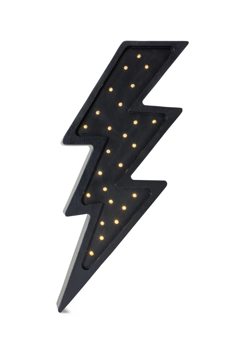 Handmade Wooden Night Light (Bolt) - Tiny Tugz™