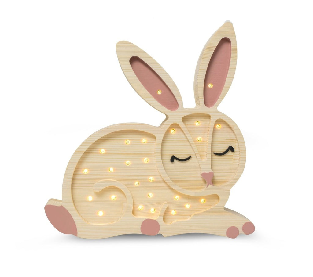 Handmade Wooden Night Light (Bunny) - Tiny Tugz™