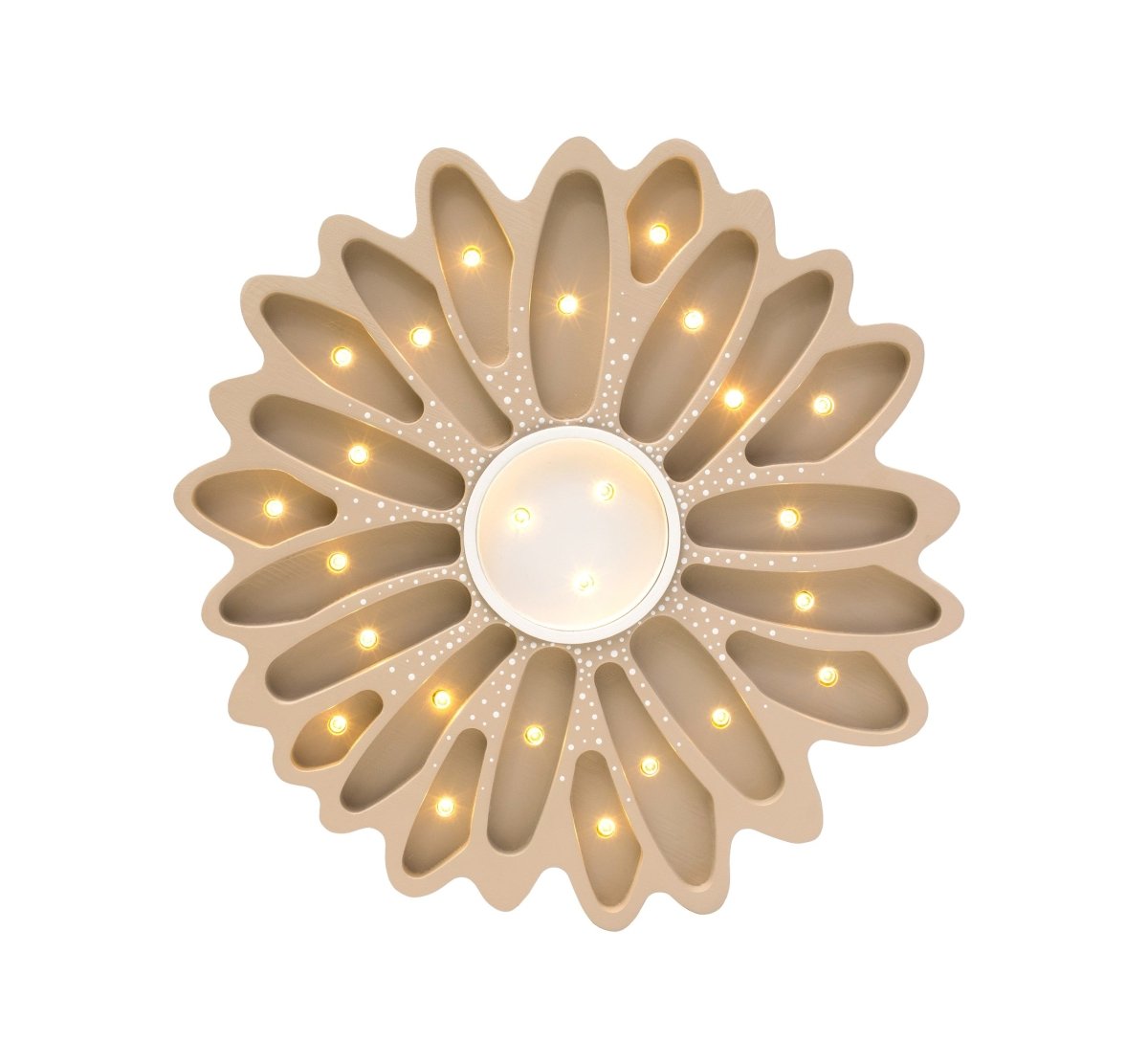 Handmade Wooden Night Light (Daisy) - Tiny Tugz™