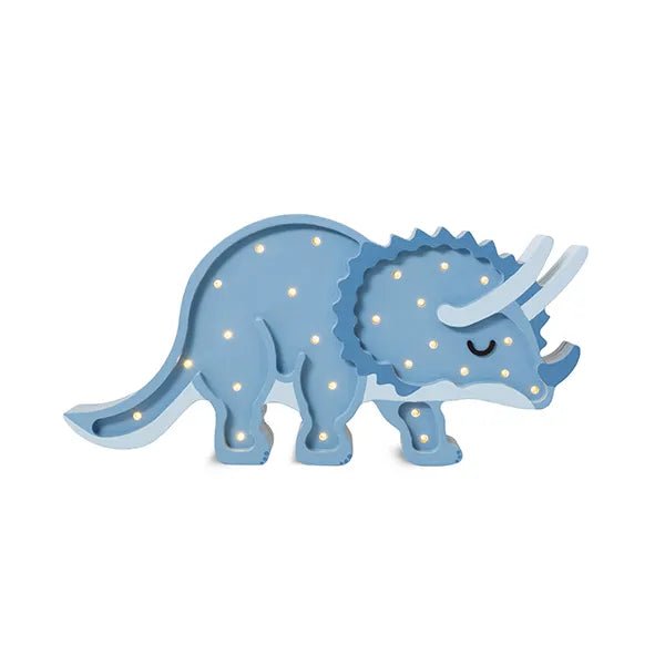 Handmade Wooden Night Light (Dino Triceratops) - Tiny Tugz™