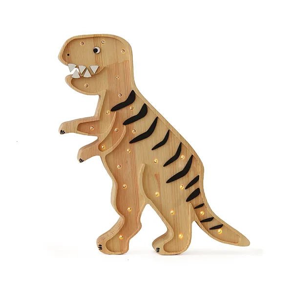Handmade Wooden Night Light (Dinosaur T-Rex) - Tiny Tugz™