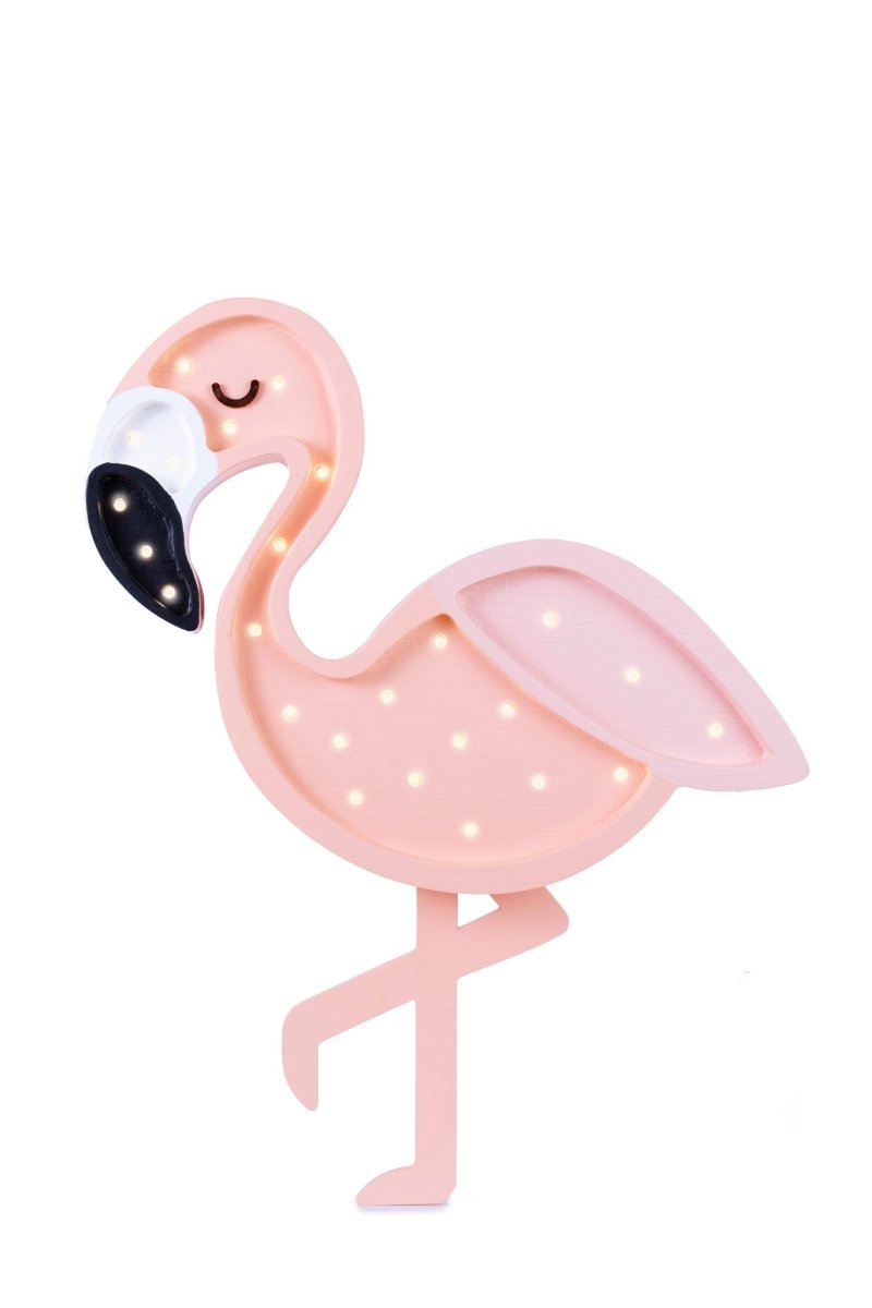 Handmade Wooden Night Light (Flamingo) - Tiny Tugz™