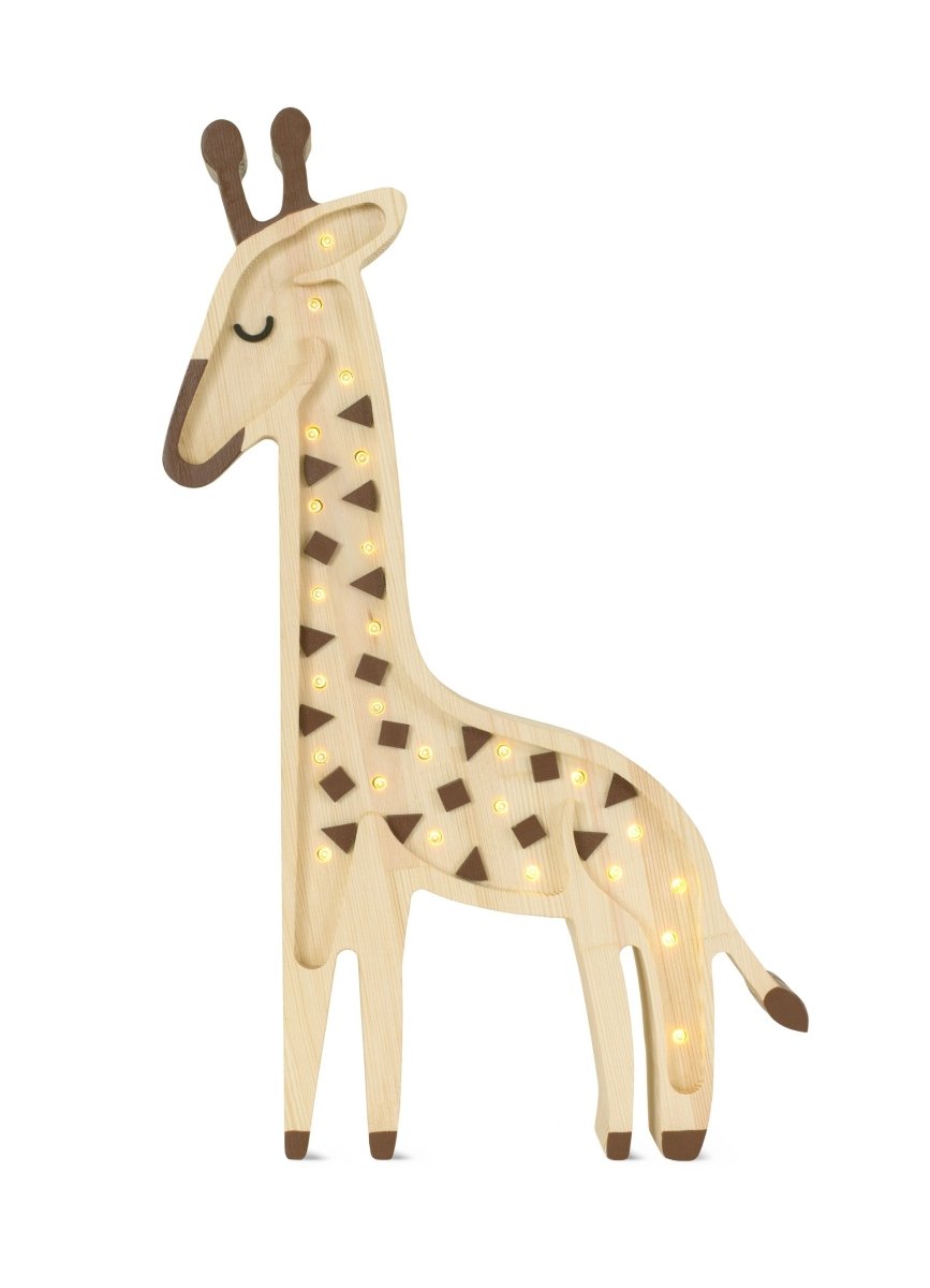 Handmade Wooden Night Light (Giraffe) - Tiny Tugz™