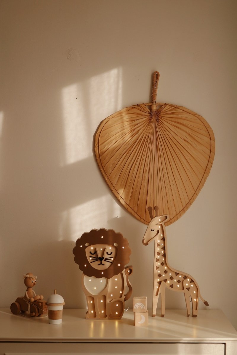 Handmade Wooden Night Light (Giraffe) - Tiny Tugz™