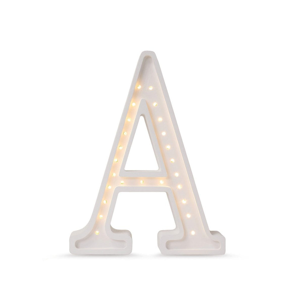 Handmade Wooden Night Light (Letter A) - Tiny Tugz™