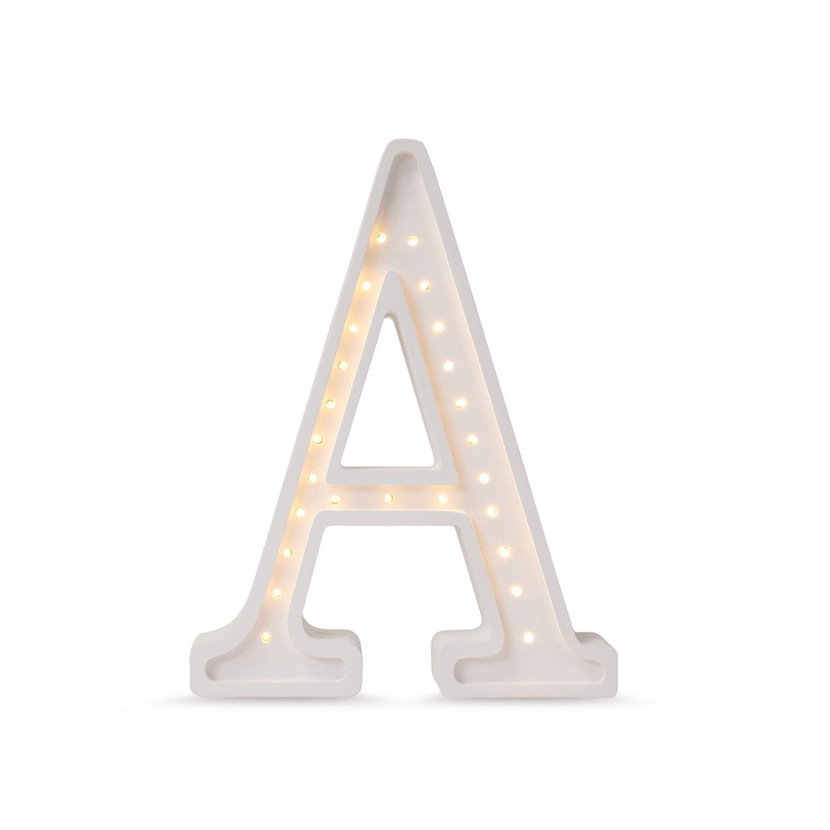 Handmade Wooden Night Light (Letter A) - Tiny Tugz™