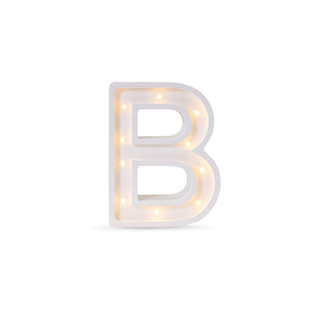 Handmade Wooden Night Light (Letter B) - Tiny Tugz™