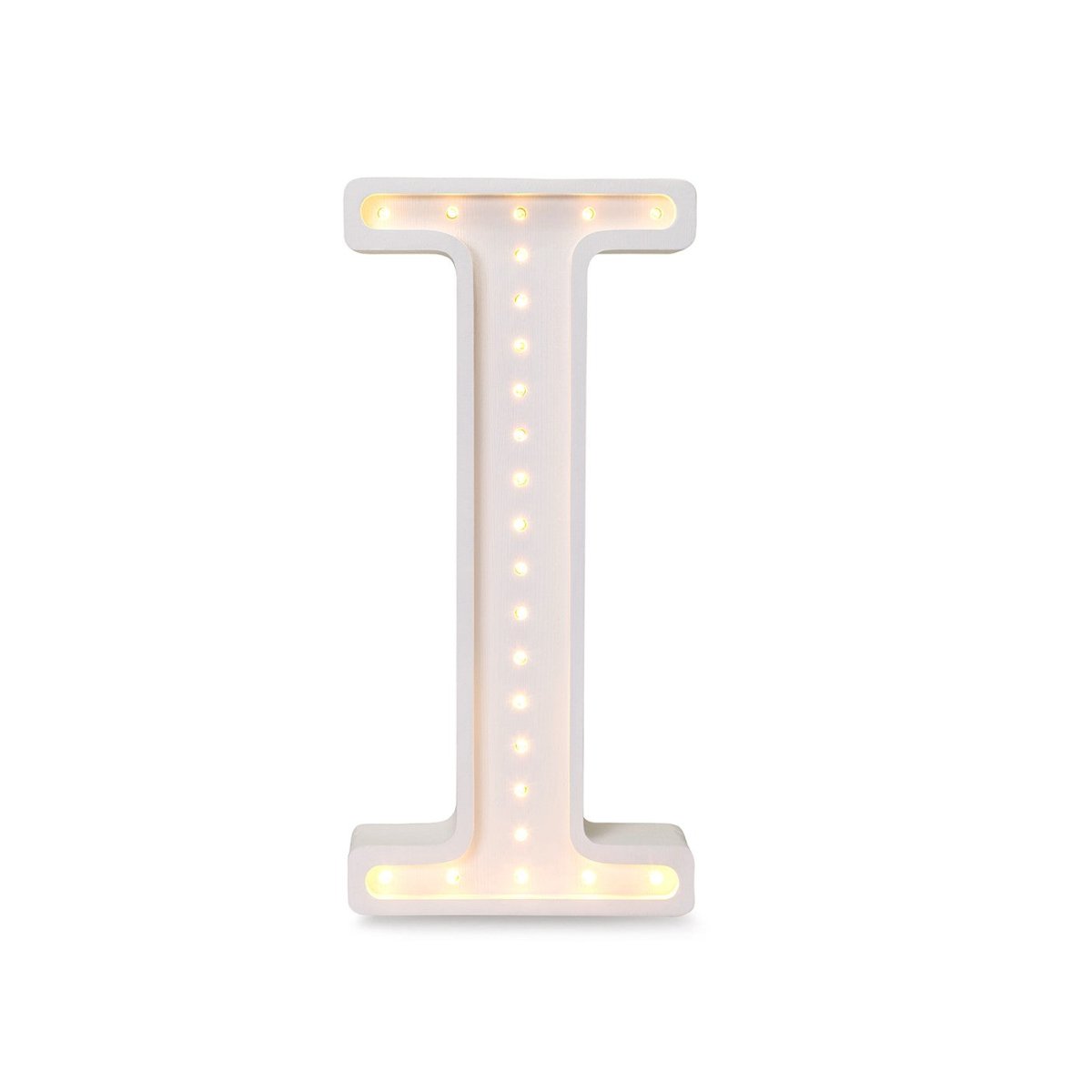 Handmade Wooden Night Light (Letter I) - Tiny Tugz™