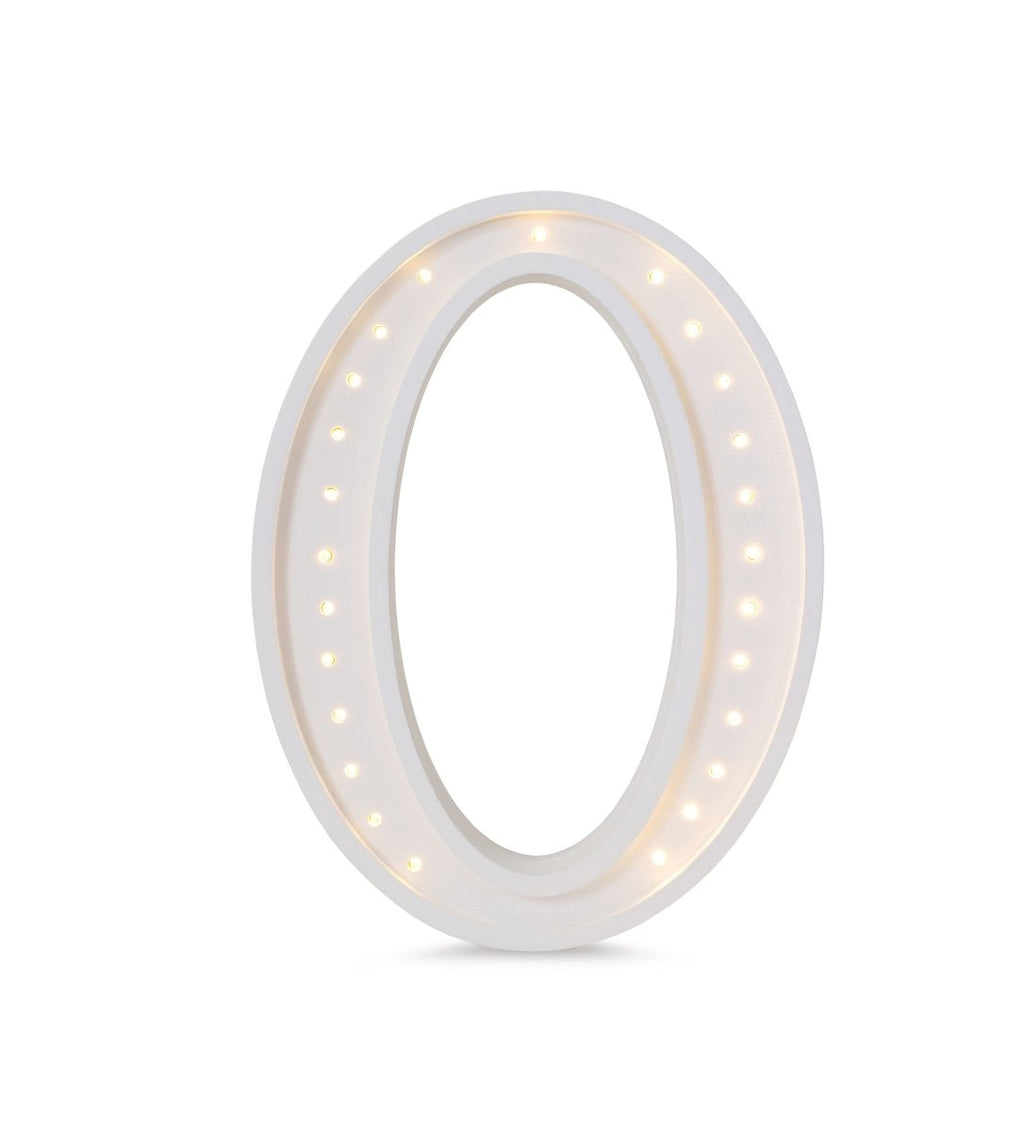 Handmade Wooden Night Light (Letter O) - Tiny Tugz™