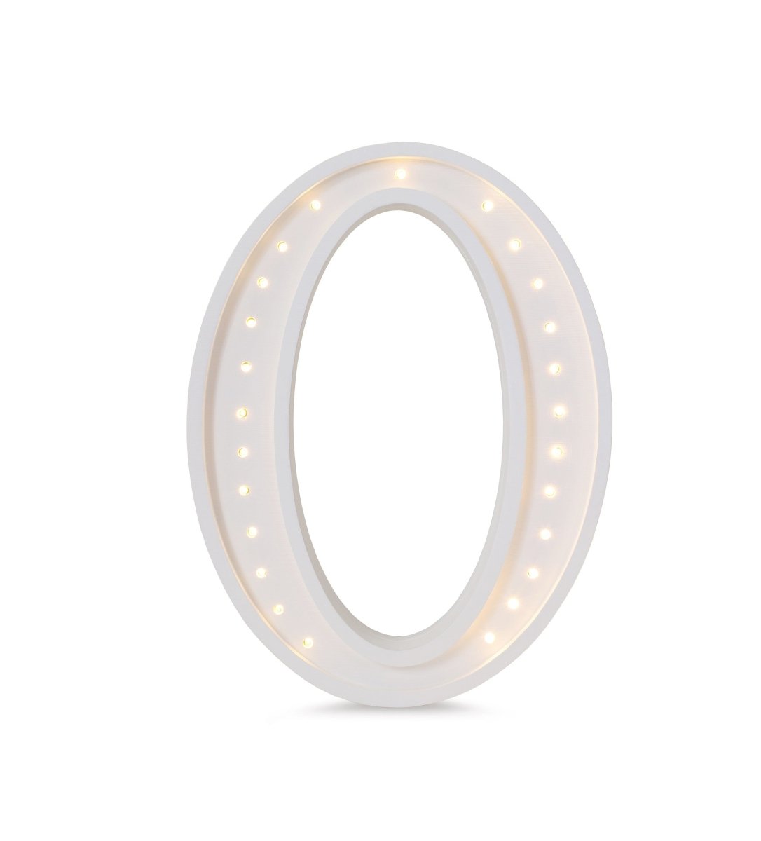 Handmade Wooden Night Light (Letter O) - Tiny Tugz™