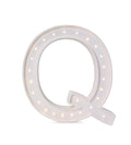 Handmade Wooden Night Light (Letter Q) - Tiny Tugz™