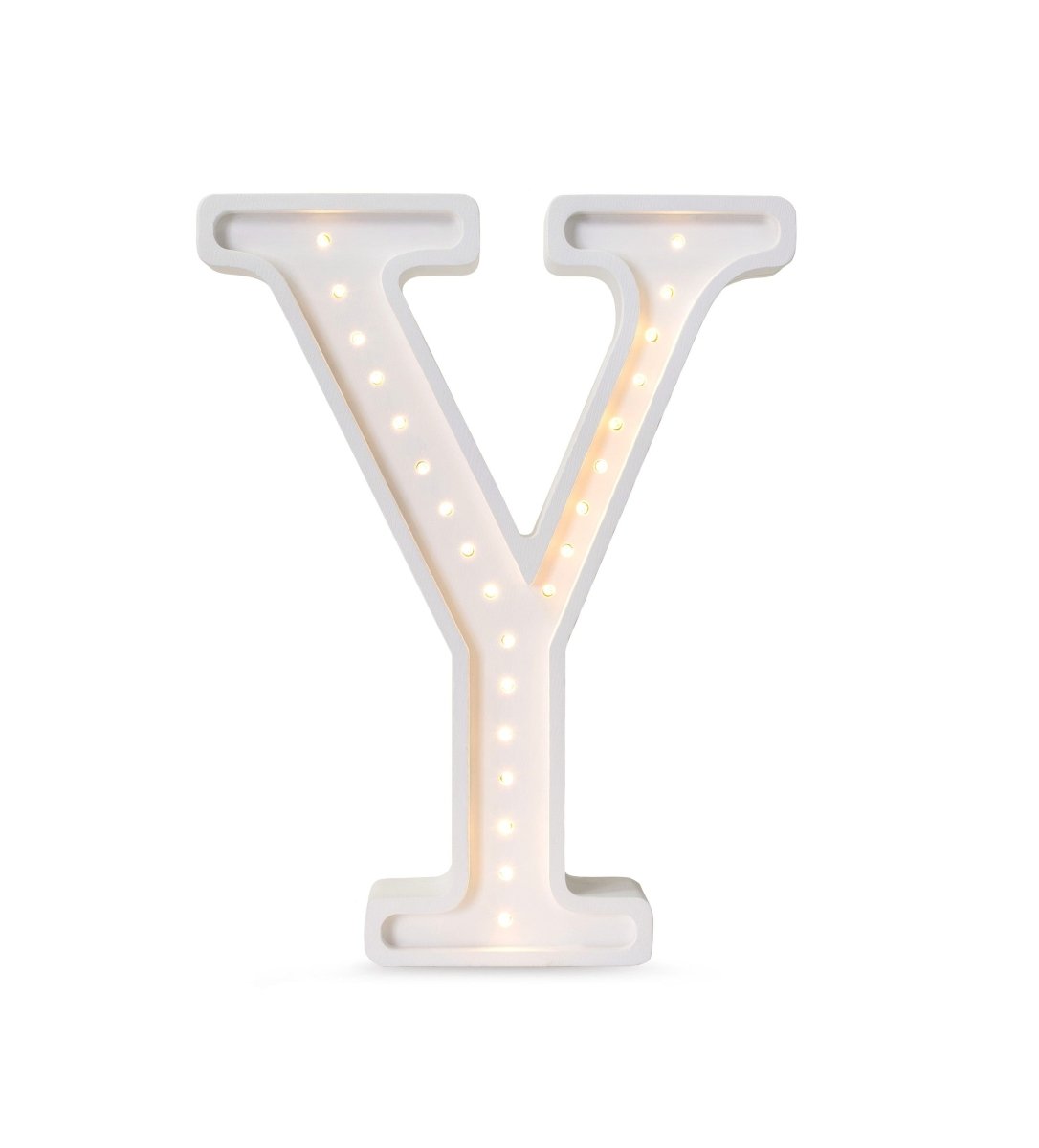 Handmade Wooden Night Light (Letter Y) - Tiny Tugz™
